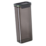 Maxbell Spaghetti Container Pasta Storage Container Airtight for Pasta Beans Cereals Grey