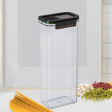 Maxbell Spaghetti Container Pasta Storage Container Airtight for Pasta Beans Cereals Clear