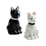 Maxbell 2x Seasoning Containers Cute Dog Shaped Spice Container for Restaurant Cafes