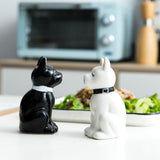 Maxbell 2x Seasoning Containers Cute Dog Shaped Spice Container for Restaurant Cafes