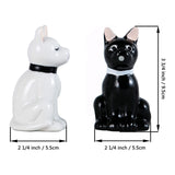 Maxbell 2x Seasoning Containers Cute Dog Shaped Spice Container for Restaurant Cafes