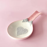 Maxbell Ceramic Spoon Holder Versatile Kitchen Accessories for Cafe Home Restaurants