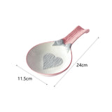 Maxbell Ceramic Spoon Holder Versatile Kitchen Accessories for Cafe Home Restaurants
