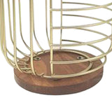 Maxbell Coffee Pod Holder Iron Coffee Capsule Storage Basket for Cafes Counter Hotel gold