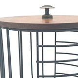 Maxbell Coffee Pod Holder Iron Coffee Capsule Storage Basket for Cafes Counter Hotel black