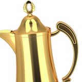 Maxbell Insulated Coffee Carafe Arabic Thermal Coffee Pot for Eid Mubarak Gatherings A