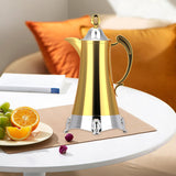 Maxbell Insulated Coffee Carafe Arabic Thermal Coffee Pot for Eid Mubarak Gatherings B