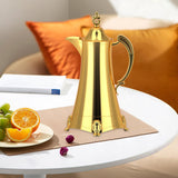 Maxbell Insulated Coffee Carafe Arabic Thermal Coffee Pot for Eid Mubarak Gatherings C