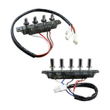 Maxbell Range Hood Switch Household Appliances Piano Type Range Hood Keyboard Switch 4 Pushbutton