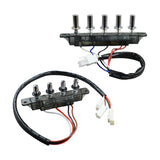 Maxbell Range Hood Switch Household Appliances Piano Type Range Hood Keyboard Switch 4 Pushbutton