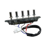 Maxbell Range Hood Switch Household Appliances Piano Type Range Hood Keyboard Switch 5 Pushbutton