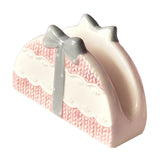 Maxbell Ceramic Napkin Holder Tissue Storage Organizer for Coffee Shop Tabletop Home