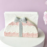 Maxbell Ceramic Napkin Holder Tissue Storage Organizer for Coffee Shop Tabletop Home