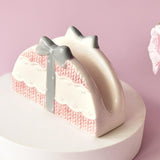 Maxbell Ceramic Napkin Holder Tissue Storage Organizer for Coffee Shop Tabletop Home