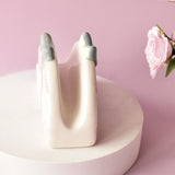 Maxbell Ceramic Napkin Holder Tissue Storage Organizer for Coffee Shop Tabletop Home