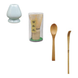 Maxbell Japanese Matcha Set Japanese Tea Utensils Traditional Gifts Matcha Whisk Set cyan