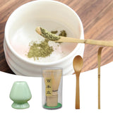 Maxbell Japanese Matcha Set Japanese Tea Utensils Traditional Gifts Matcha Whisk Set green
