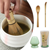 Maxbell Japanese Matcha Set Japanese Tea Utensils Traditional Gifts Matcha Whisk Set green