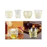 Maxbell Bar Whisky Glass Clear Mug Whisky Tumbler for Bourbon Cocktails Wine Tasting 300ML