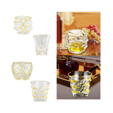 Maxbell Bar Whisky Glass Clear Mug Whisky Tumbler for Bourbon Cocktails Wine Tasting 300ML