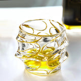 Maxbell Bar Whisky Glass Clear Mug Whisky Tumbler for Bourbon Cocktails Wine Tasting 300ML