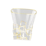 Maxbell Bar Whisky Glass Clear Mug Whisky Tumbler for Bourbon Cocktails Wine Tasting 280ML A