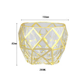 Maxbell Bar Whisky Glass Clear Mug Whisky Tumbler for Bourbon Cocktails Wine Tasting 280ML B