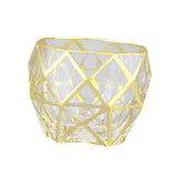 Maxbell Bar Whisky Glass Clear Mug Whisky Tumbler for Bourbon Cocktails Wine Tasting 280ML B