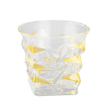 Maxbell Bar Whisky Glass Clear Mug Whisky Tumbler for Bourbon Cocktails Wine Tasting 280ML C