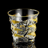 Maxbell Bar Whisky Glass Clear Mug Whisky Tumbler for Bourbon Cocktails Wine Tasting 280ML C