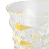 Maxbell Bar Whisky Glass Clear Mug Whisky Tumbler for Bourbon Cocktails Wine Tasting 280ML C