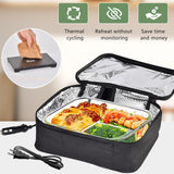 Maxbell Portable Oven Waterproof Personal Microwave for Trips Travel Family Gathering
