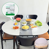 Maxbell 10x Disposable Tablecloth Nonslip Elastic Table Cover for Holiday Home Party Diameter 1m