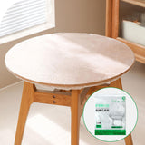 Maxbell 10x Disposable Tablecloth Nonslip Elastic Table Cover for Holiday Home Party Diameter 1.6m