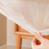 Maxbell 10x Disposable Tablecloth Nonslip Elastic Table Cover for Holiday Home Party Diameter 2m