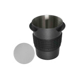 Maxbell Dosing Cup Reusable Coffee Barista Powder Picker Cup for Cafe Restaurant Bar with 58mm meshfilter