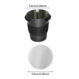 Maxbell Dosing Cup Reusable Coffee Barista Powder Picker Cup for Cafe Restaurant Bar with 58mm meshfilter