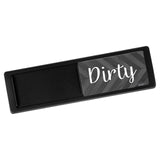 Maxbell Dishwasher Clean Dirty Sign Cute Cleaning Indicator for Kitchen Organization Black