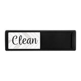 Maxbell Dishwasher Clean Dirty Sign Cute Cleaning Indicator for Kitchen Organization Black