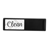 Maxbell Dishwasher Clean Dirty Sign Cute Cleaning Indicator for Kitchen Organization Black