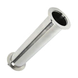 Maxbell Sanitary Spool Tube Straight Pipe Joint Seamless Ferrule Flange Pipe Fitting 19mm