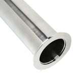 Maxbell Sanitary Spool Tube Straight Pipe Joint Seamless Ferrule Flange Pipe Fitting 19mm