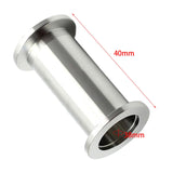 Maxbell Sanitary Spool Tube Straight Pipe Joint Seamless Ferrule Flange Pipe Fitting 38mm