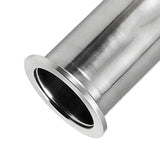 Maxbell Sanitary Spool Tube Straight Pipe Joint Seamless Ferrule Flange Pipe Fitting 54mm