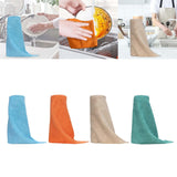 Maxbell Tear Away Towels Dish Towel Microfiber Towels Roll for Dishes Kitchen Window Blue