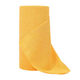 Maxbell Reusable Washable Rag Reusable Microfiber Towels Roll for Dorm Pan Tableware Yellow