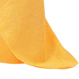 Maxbell Reusable Washable Rag Reusable Microfiber Towels Roll for Dorm Pan Tableware Yellow
