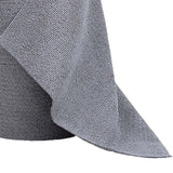 Maxbell Reusable Washable Rag Reusable Microfiber Towels Roll for Dorm Pan Tableware Gray