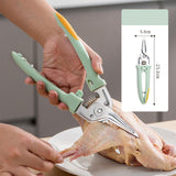 Maxbell Poultry Shears Kitchen Shears Multipurpose for Vegetables Fish Chopping Food Green
