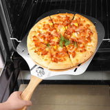 Maxbell Pizza Paddle & Cutter Set Easy Storage Pizza Shovel for Pastry Kitchen Bread Set B